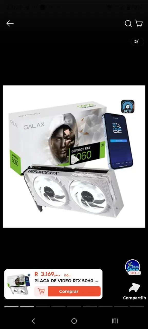 Rtx 5060 8g Galax rgb