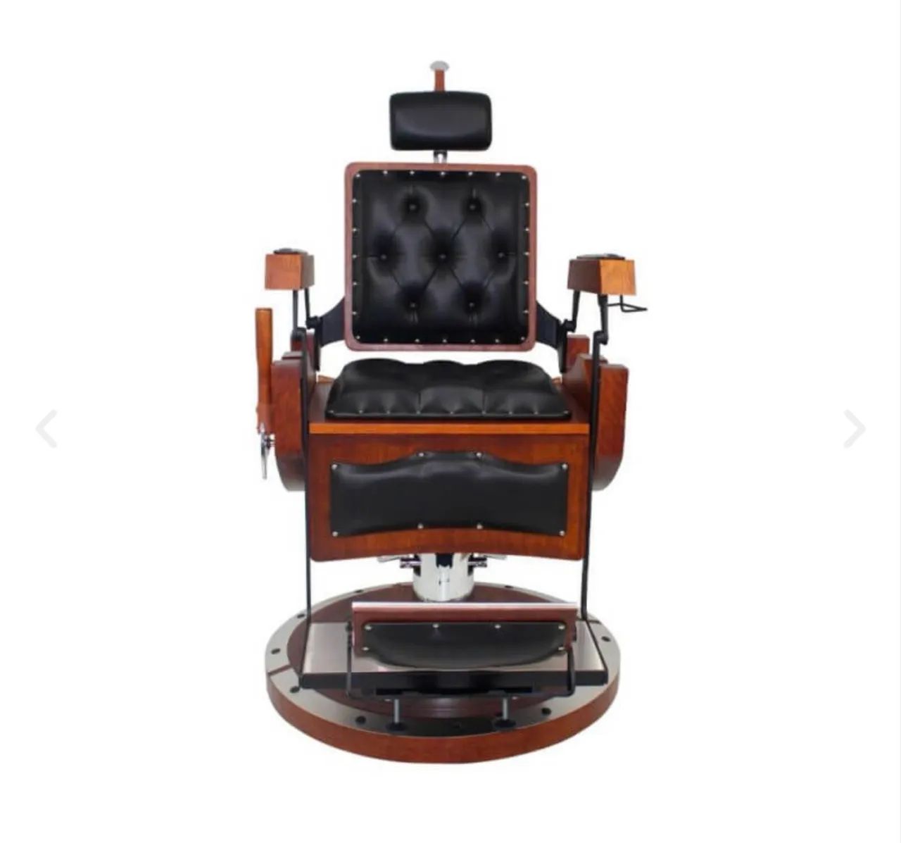 Cadeira Barbearia Kixiki Vikings Rustica e elegante