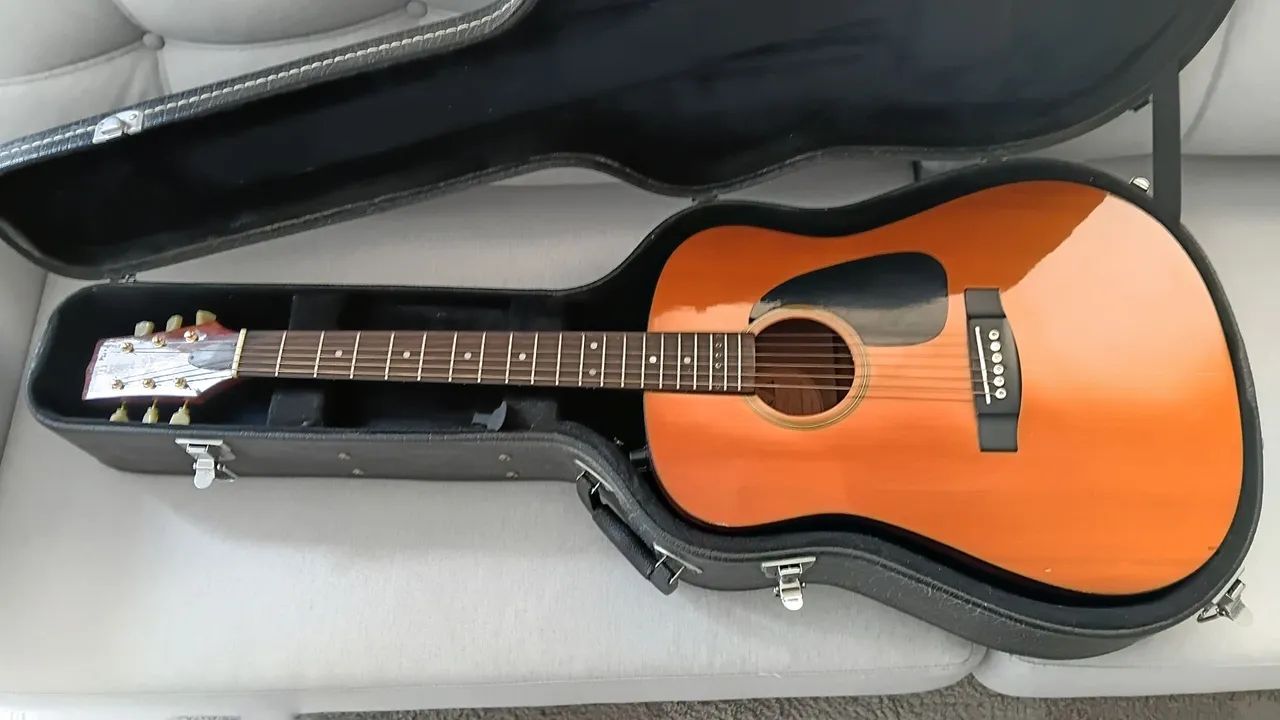 Violão Samick captação Fishman tarraxas Gotoh com trava - Foto 5