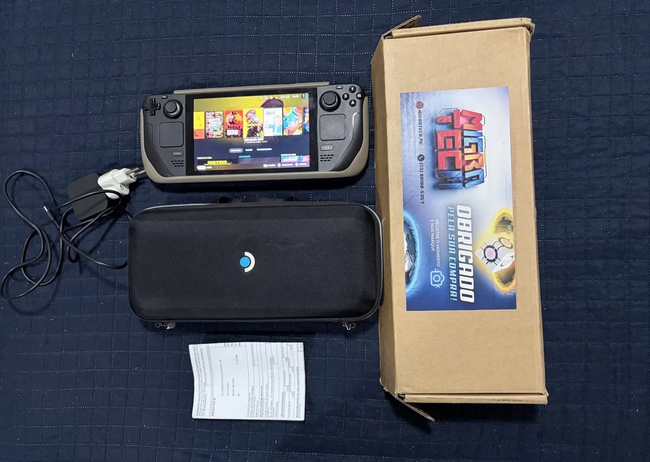 Steam deck LCD 256gb + 500gb - Consoles de Vídeo Game - Colônia do