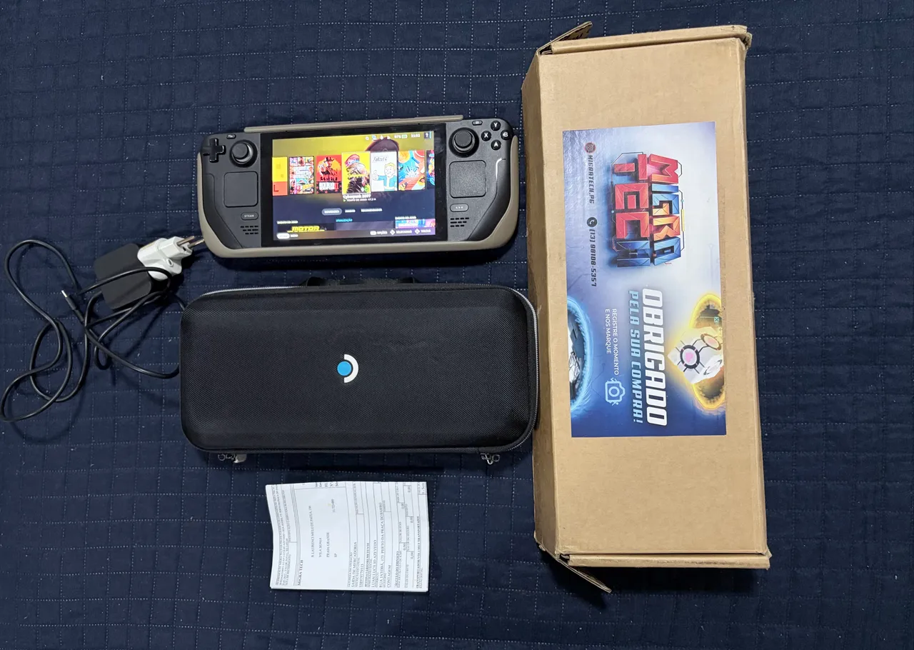 Steam Deck LCD 512gb - Consoles de Vídeo Game - Manaíra, João