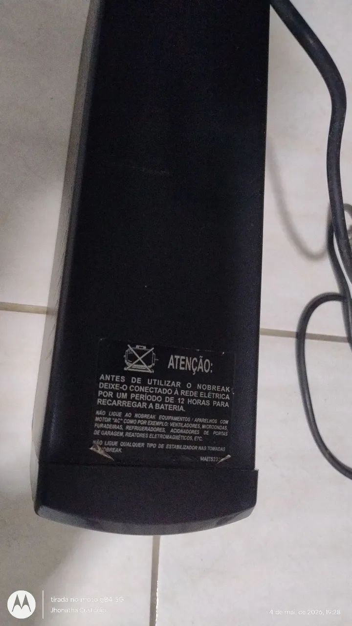 Nobreak 1.2kVA - Net Station uST1200SFX - 4 tomadas - Foto 3