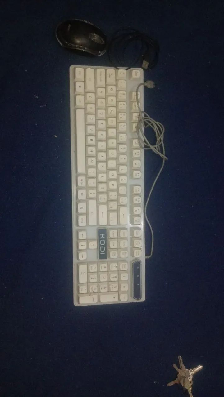 Teclado e mouse 