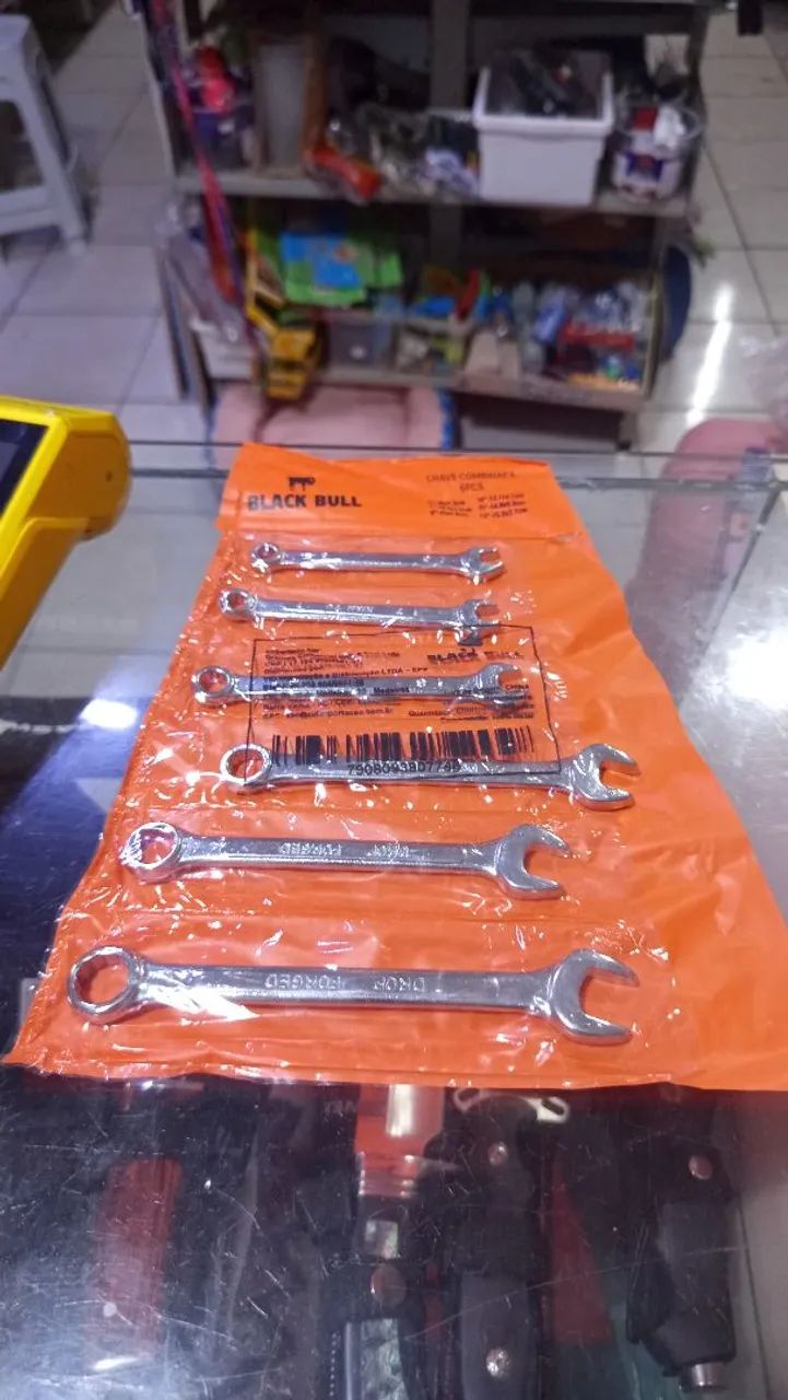 Kit chave  06 peças 25.00