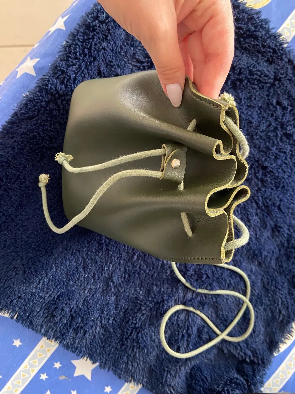 Bolsa saco verde militar 