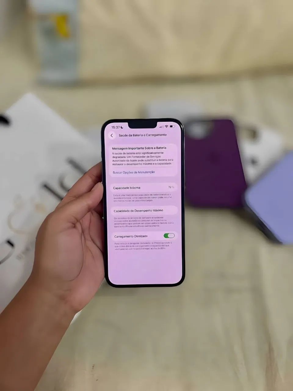 iPhone 13 pro max 128 gigas com NF de compra  - Foto 4