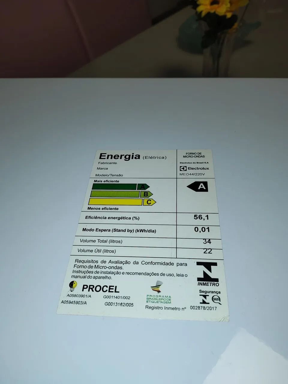 Vendo microondas novo Eletrolux 34 LTS  - Foto 3