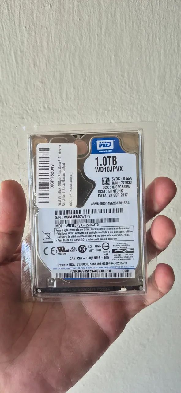 Vendo HD 1000 GB 1 tera 