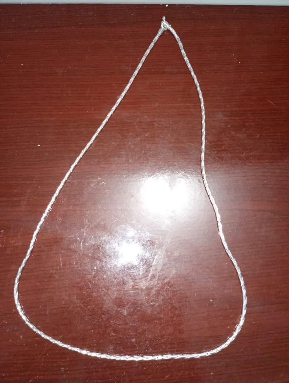Cordão bali de prata masculino - Foto 2