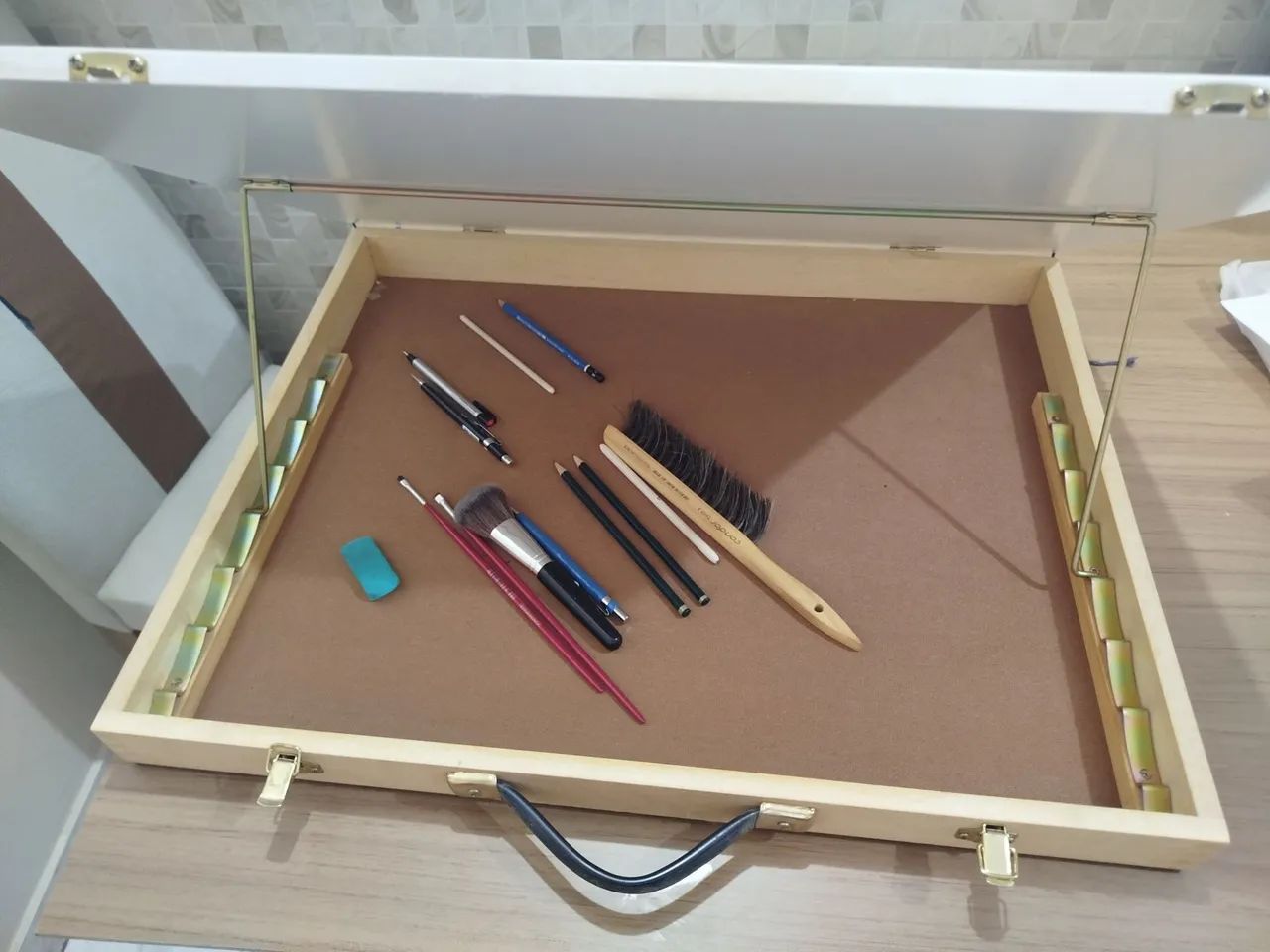 Prancheta de desenho Trident A2 - Foto 4