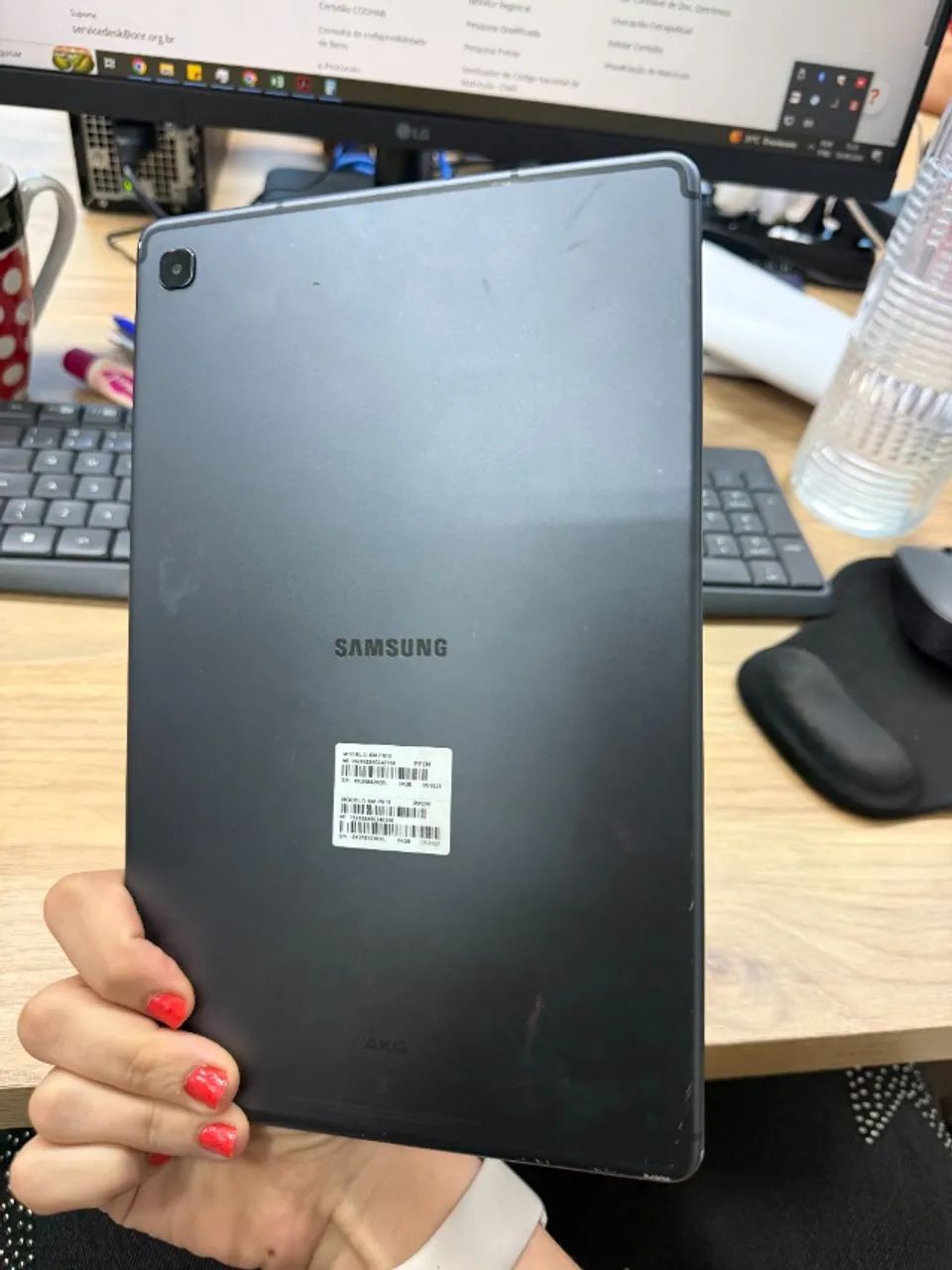 Tablet S6 Lite 64gb com caneta - Foto 5