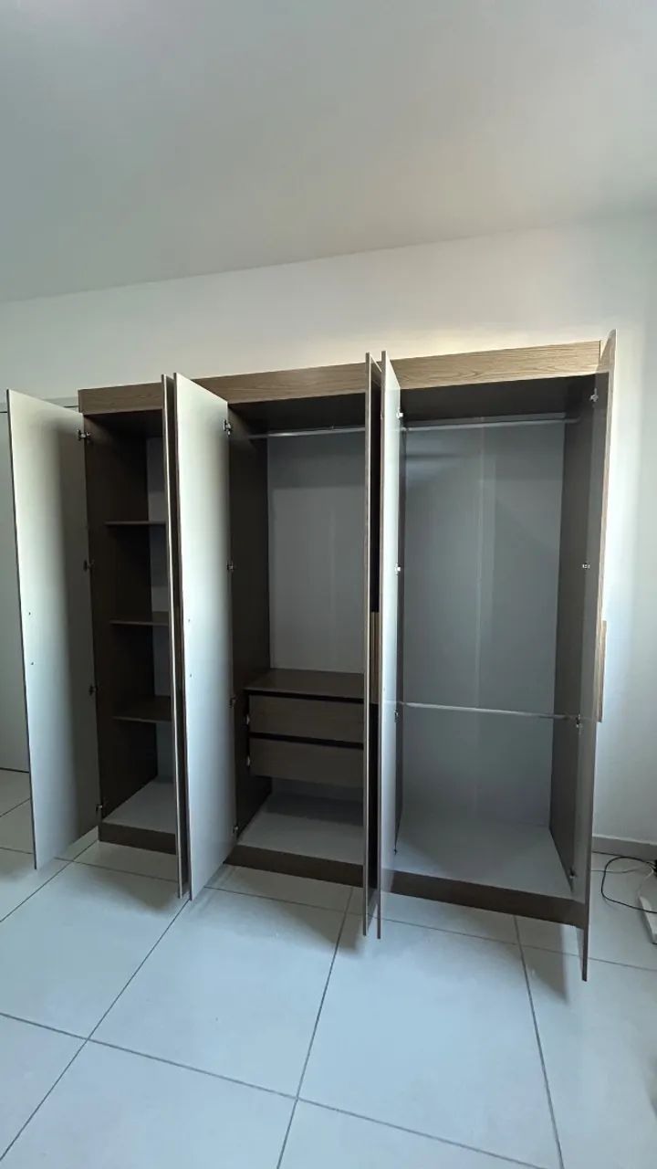 Guarda-roupa 6 portas (seminovo) - Foto 3