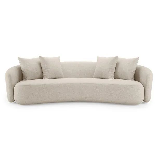 Sofa curvo orgânico lindo - no plástico  - Foto 2