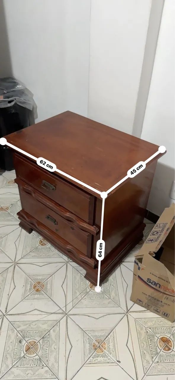 Criado mudo de madeira! - Foto 4