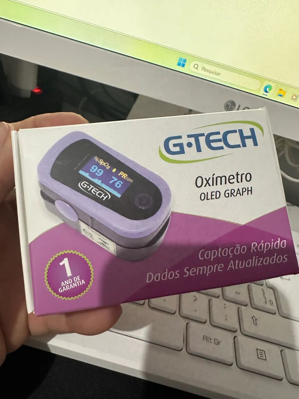 Oxímetro Oled Graph  - Foto 5