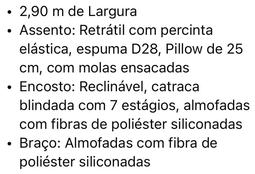 Sofá Retrátil e Reclinável 2.90 - Foto 4