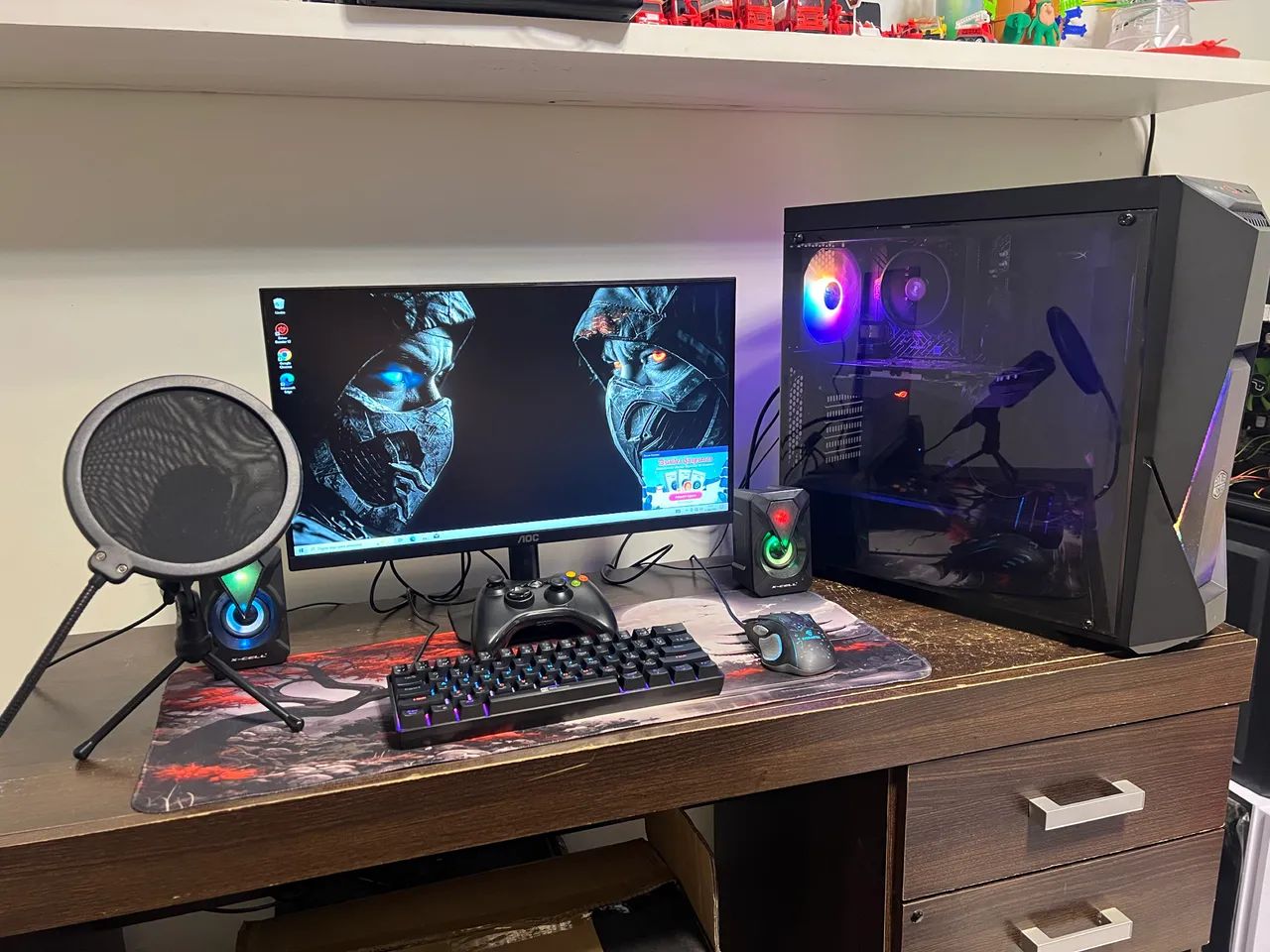 Pc gamer Ryzen 5 4500 - Foto 5