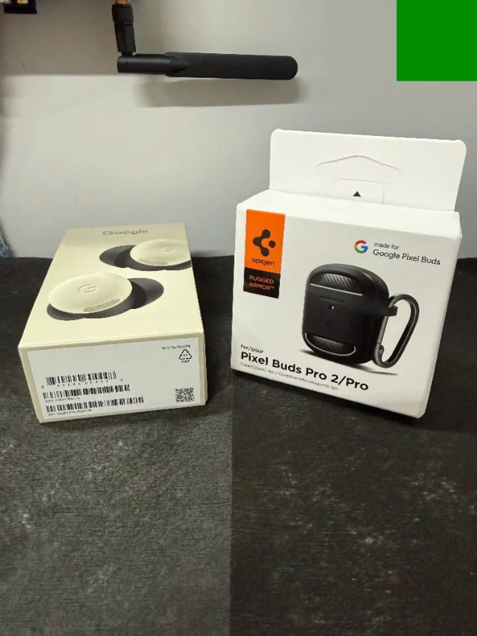 Fone Google Pixel Buds Pro 2, Cor Porcelain, Case Spigen, Zero - Foto 3
