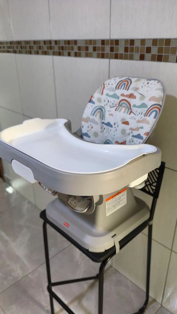 Cadeirinha de alimentação para bebê  - Foto 2