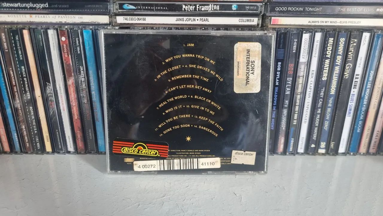 CD Michael Jackson - Dangerous  - Foto 2