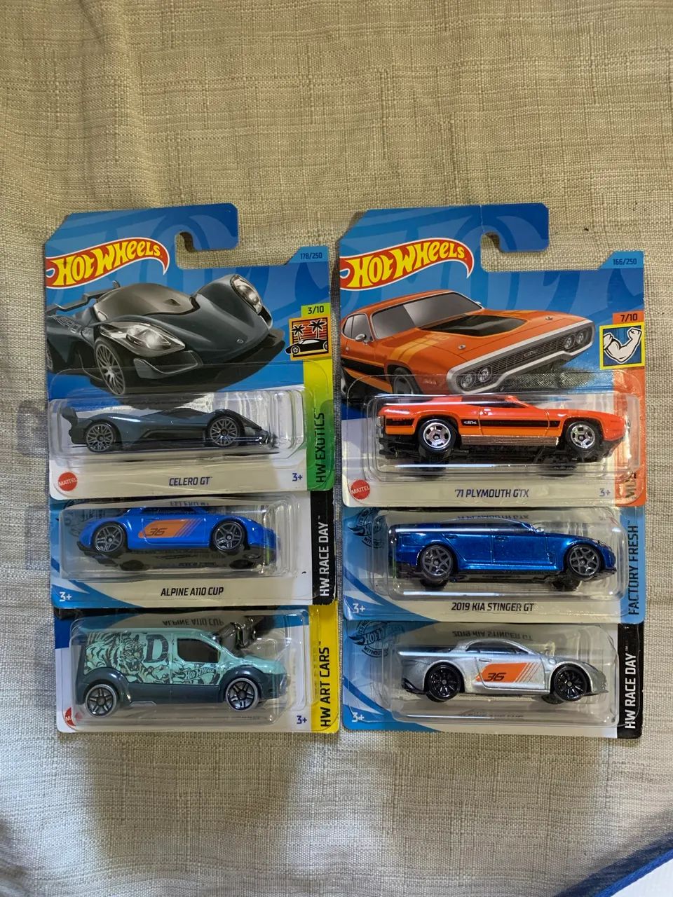 Hot wheels miniaturas