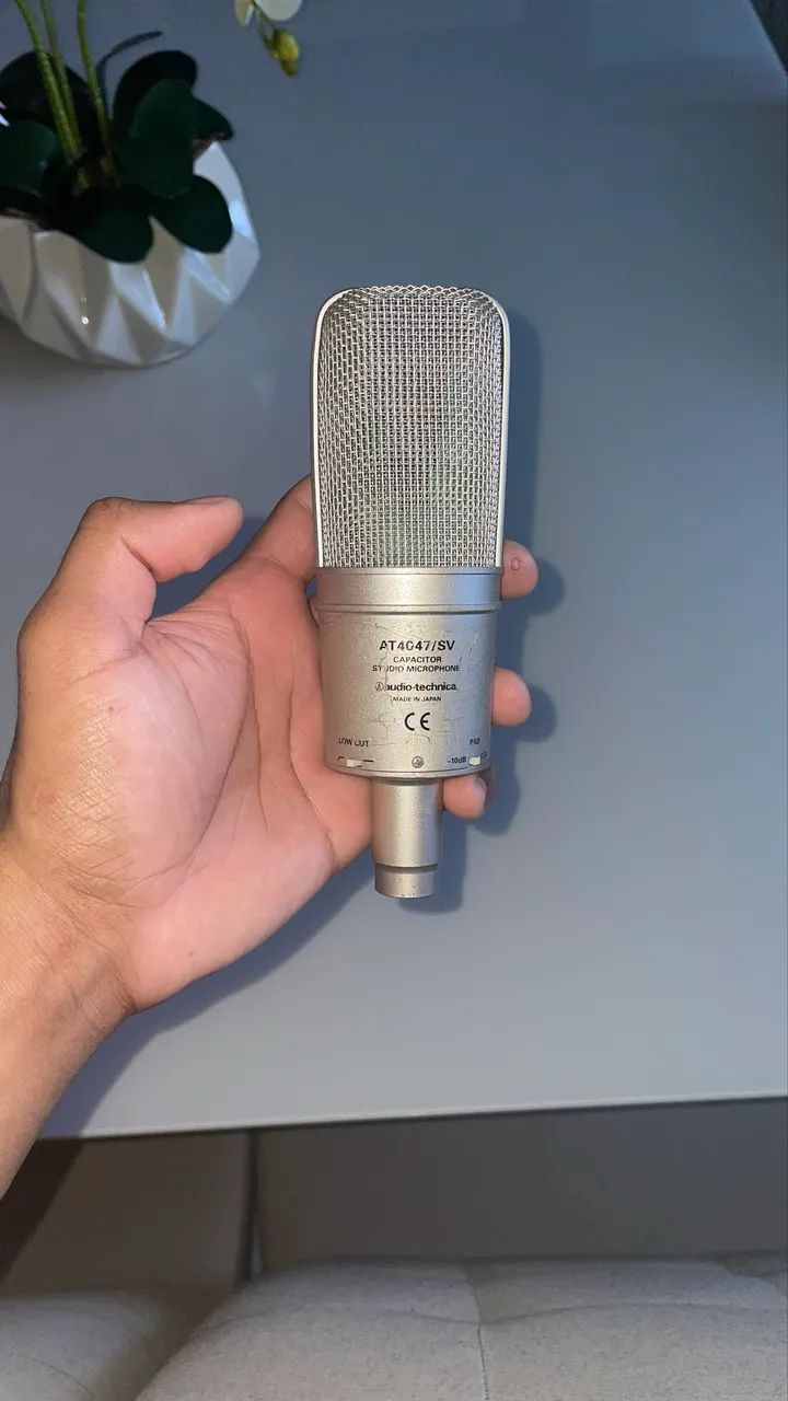 Audio-Technica AT4047 SV - Microfone Condensador Cardioide para Estúdio - Foto 3