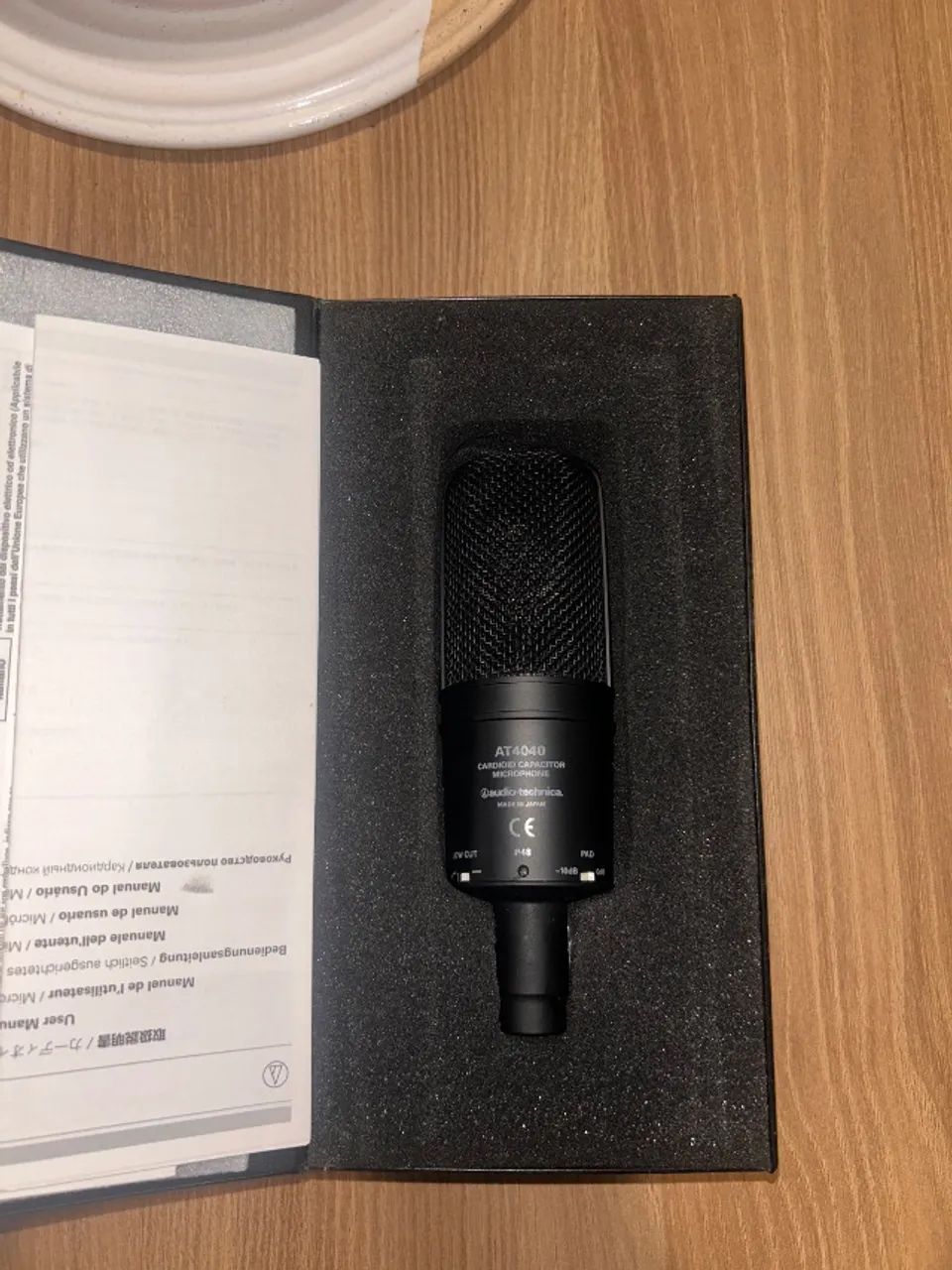 Microfone profissional Audio-Technica AT4040  - Foto 3