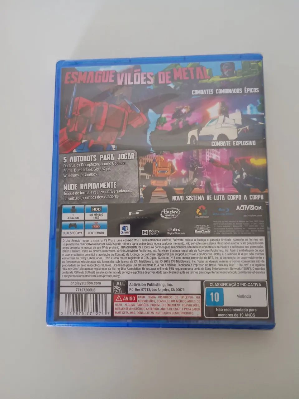 Transformers Devastation PS4 Novo Lacrado  - Foto 2