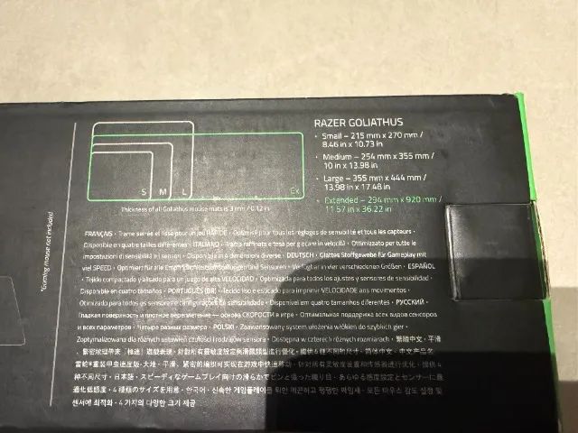 Mousepad Razer Goliathus Extended - 294mmx920mm - Foto 3