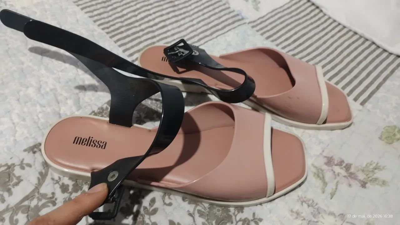 Sandália melissa tamanho 37 