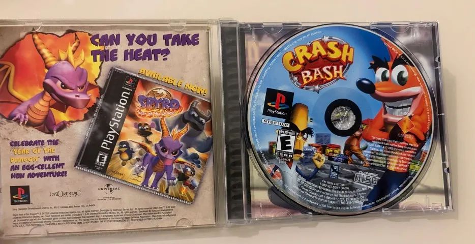 Crash Bash Ps1 Original Americano Completo - Foto 3