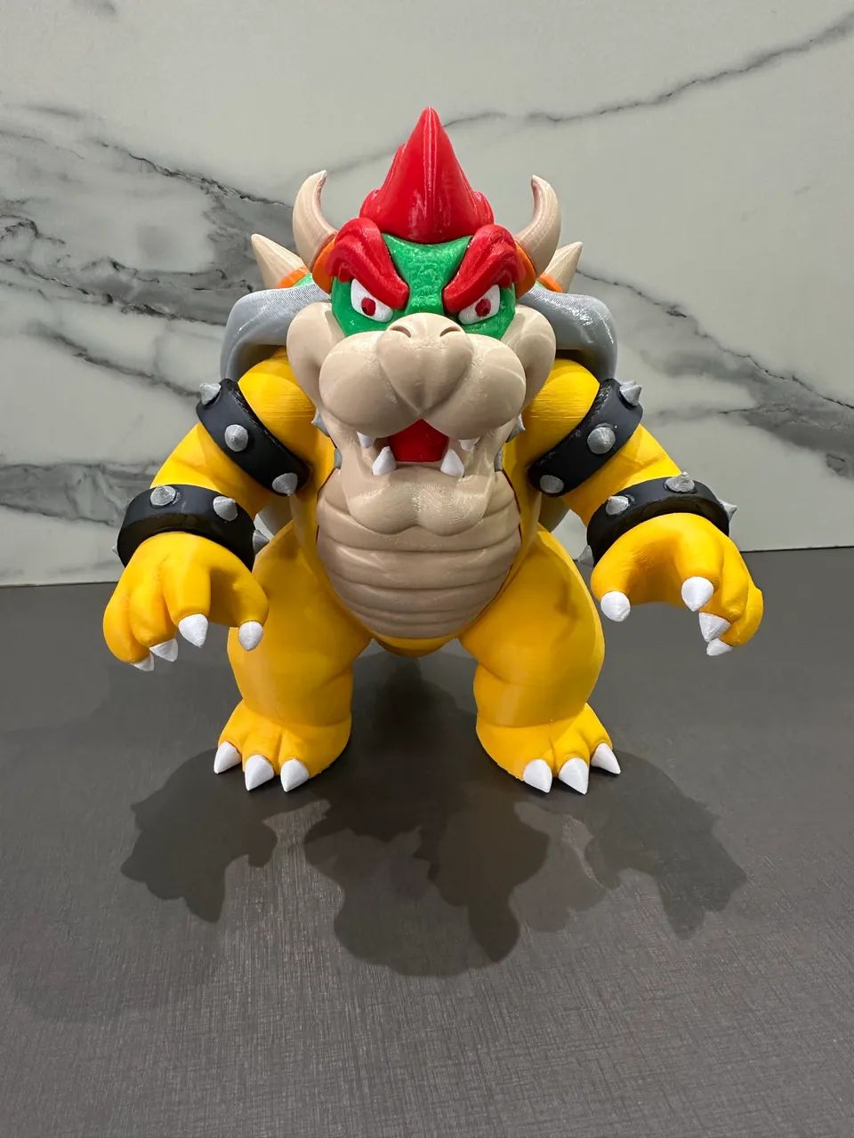 Bowser decorativo impresso em 3D