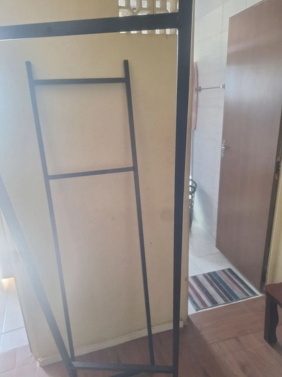 Parte de suporte para arrara de roupa de ferro  - Foto 5