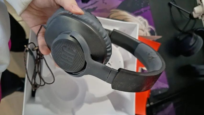 Headset JBL Quantum 100 - funcionando perfeito, com microfone - Foto 3