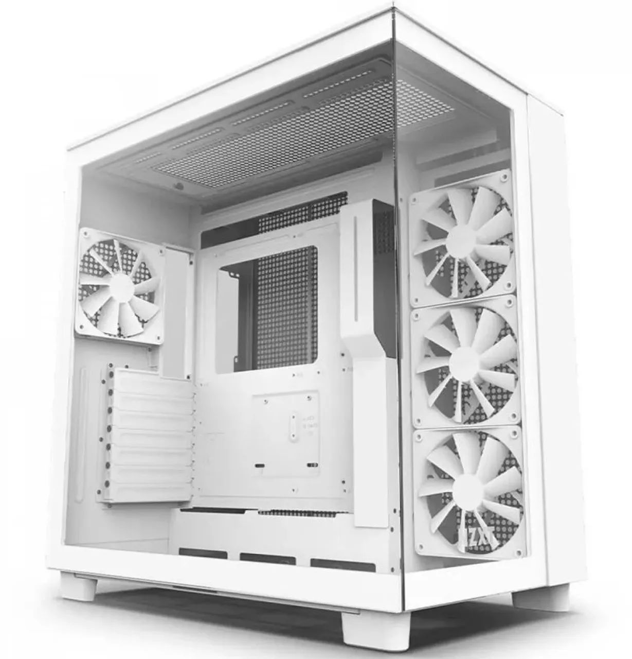 Gabinete NZXT H9Flow Branco - Foto 2