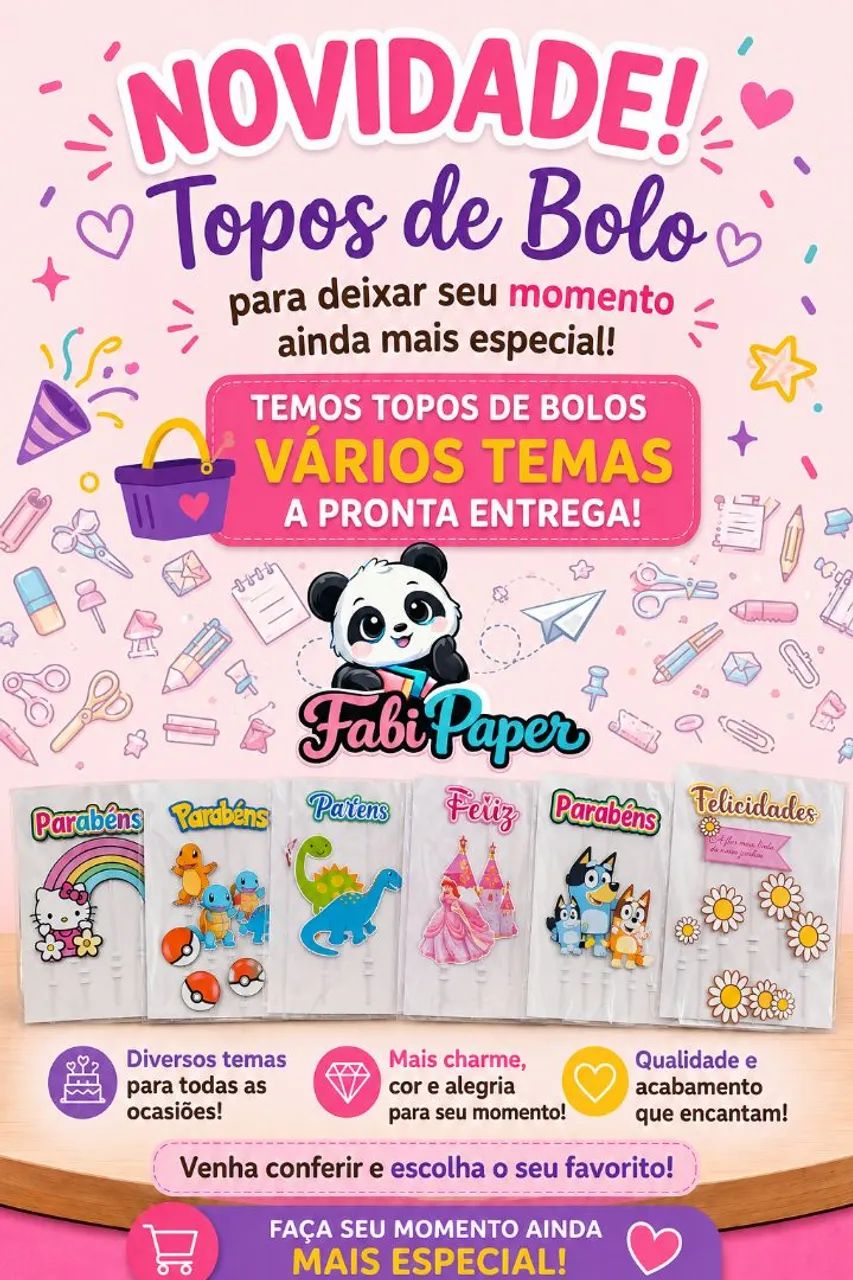 Topo de bolo 