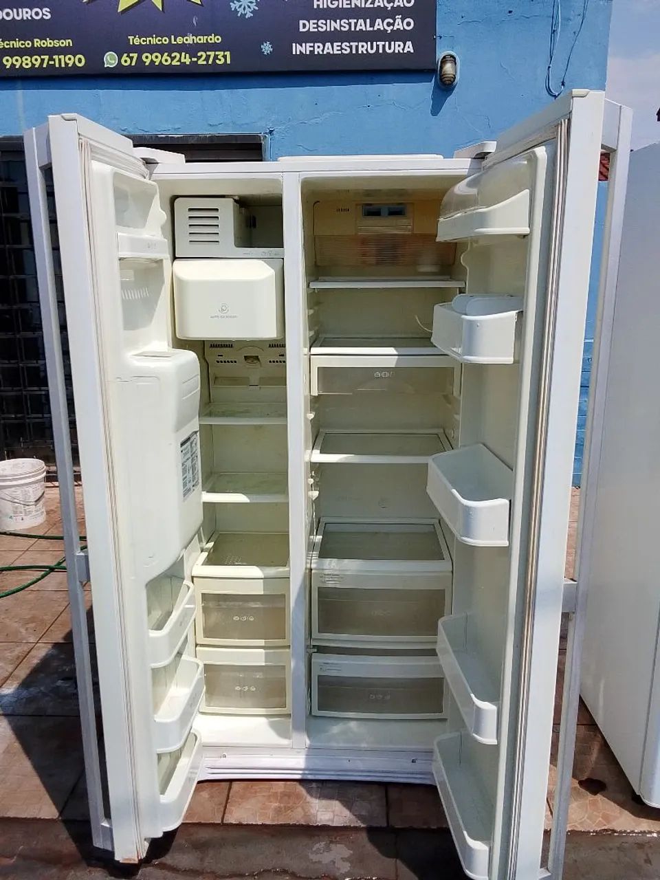 Geladeira side by side 570 litros  - Foto 3