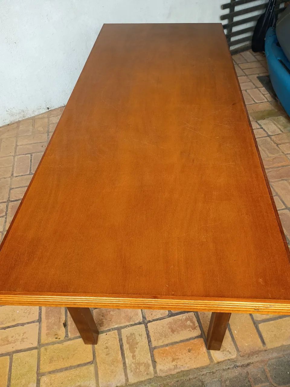 Mesa de madeira grande perfeito estado  - Foto 5