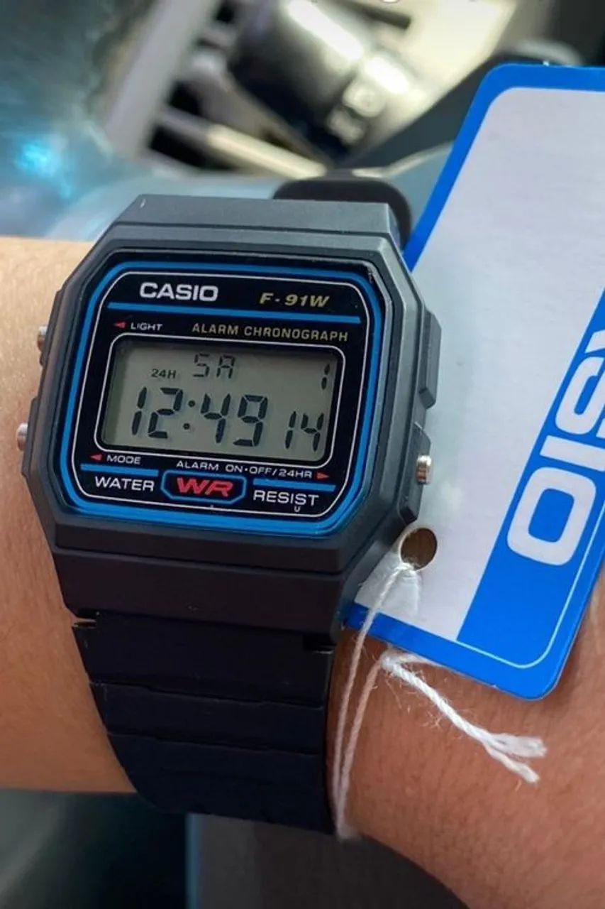 Relógio Casio f-91w original 