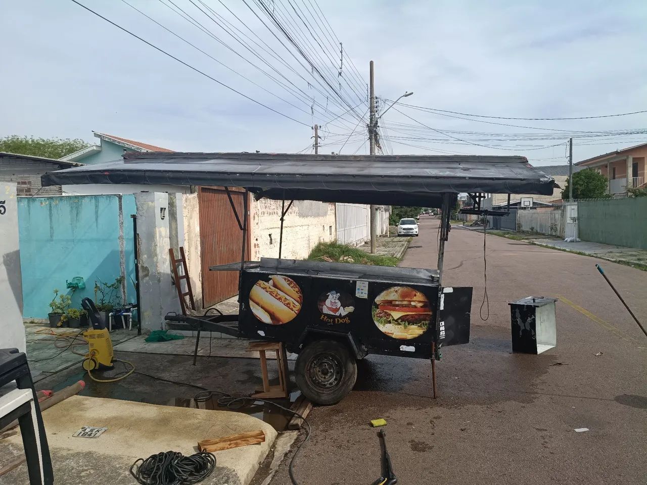 Carrinho de lanche food truck - Foto 2
