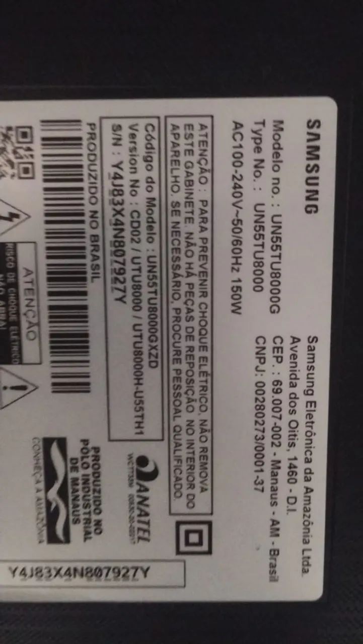 TV 55 smart Samsung - Foto 2
