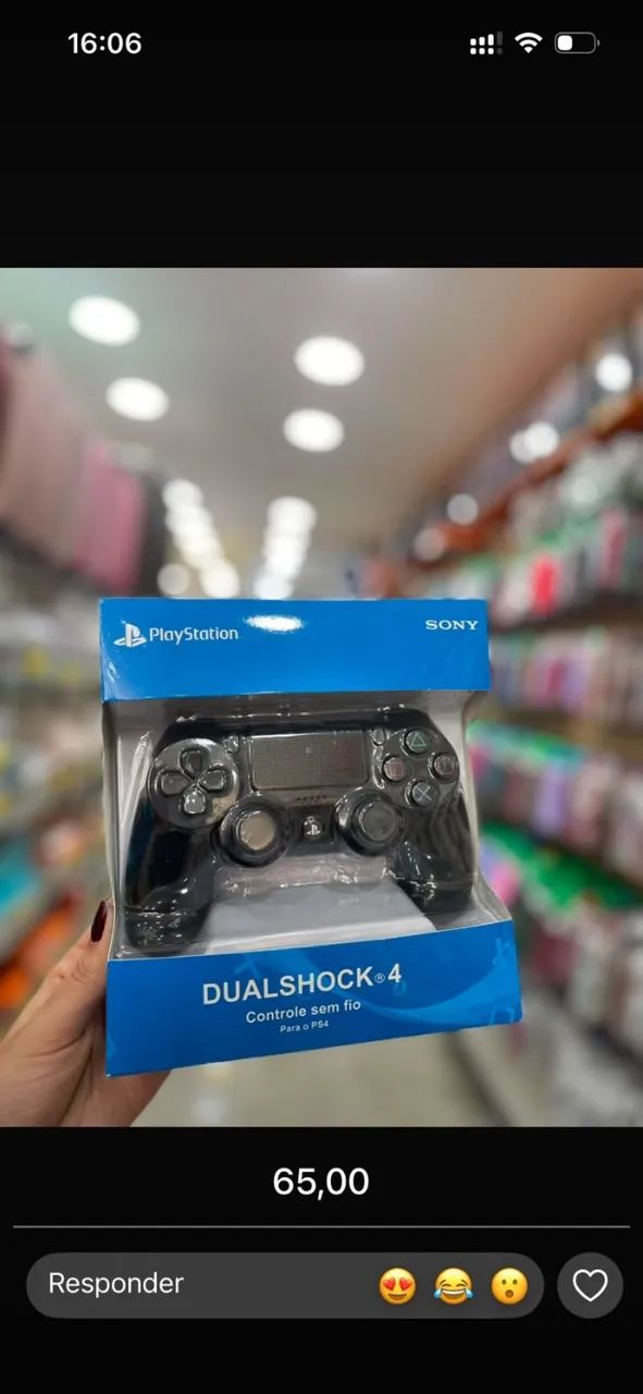 Controle de PS4 - Foto 2