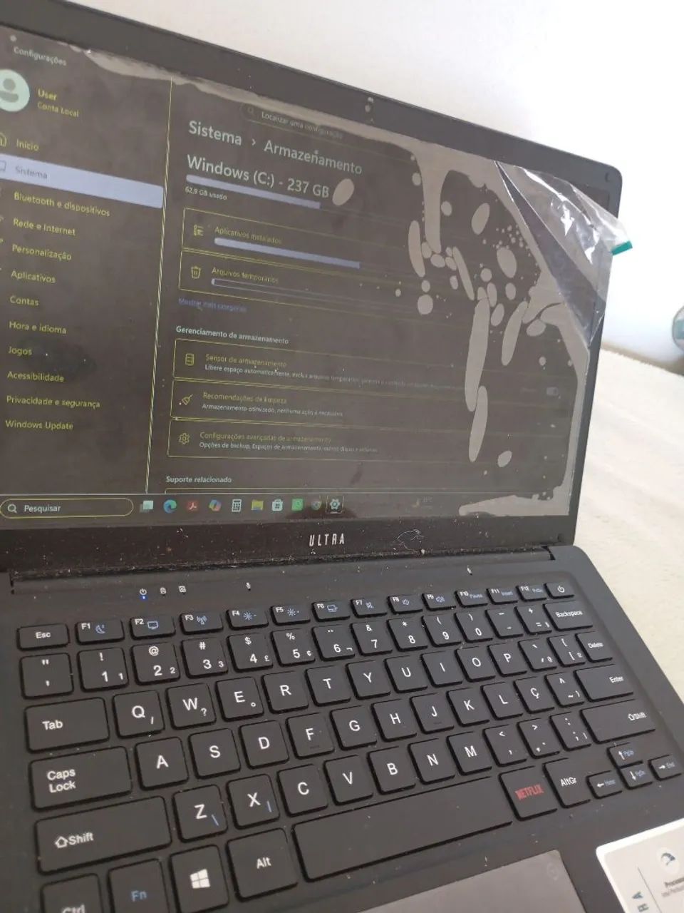 Notebook ultra usado  - Foto 4
