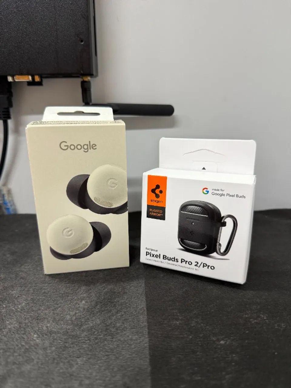 Fone Google Pixel Buds Pro 2, Cor Porcelain, Case Spigen, Zero