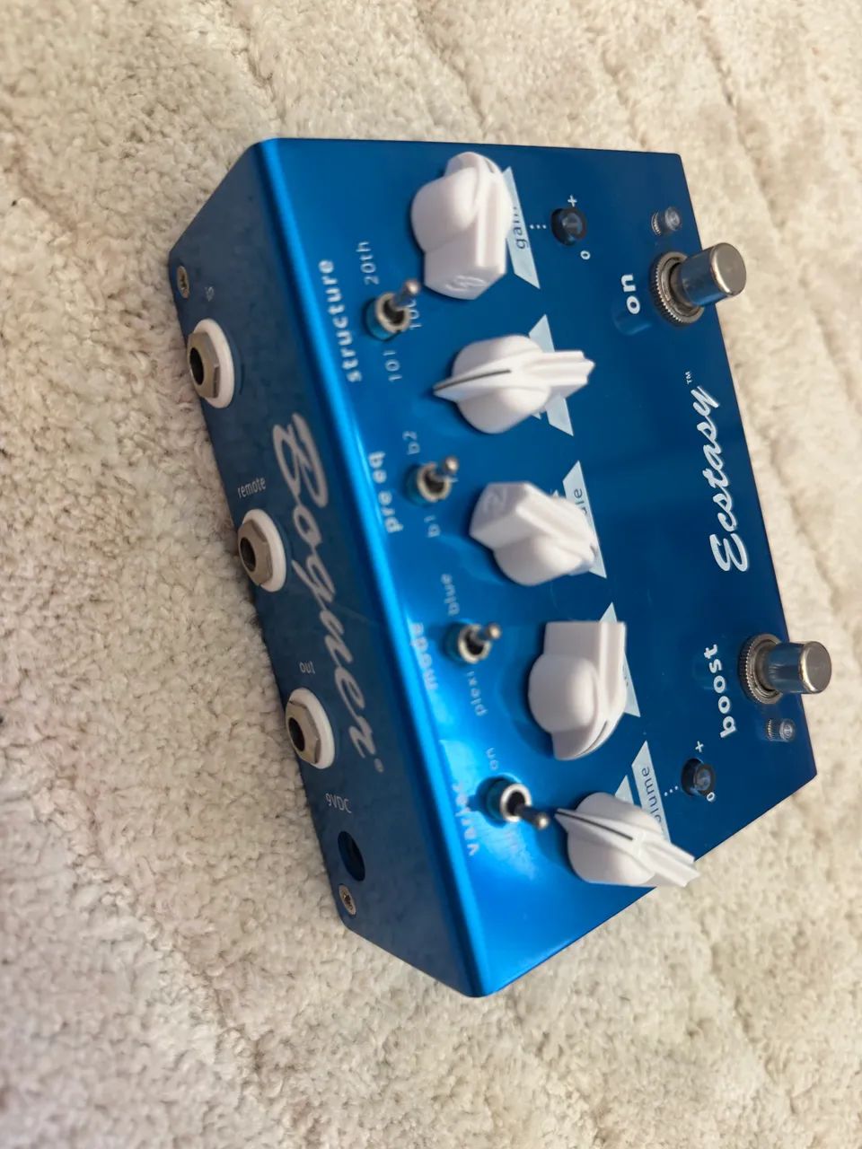 Pedal Overdrive Bogner Ecstasy Blue  - Foto 3
