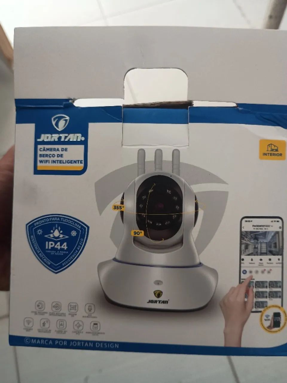 Camera de berço wi-fi inteligente.  - Foto 6