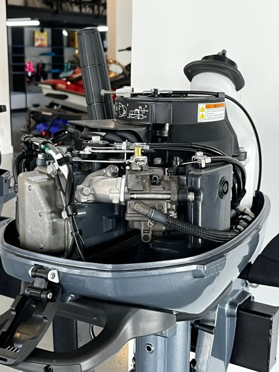 Motor de Popa 6HP 4 Tempos YAMAHA - Foto 4