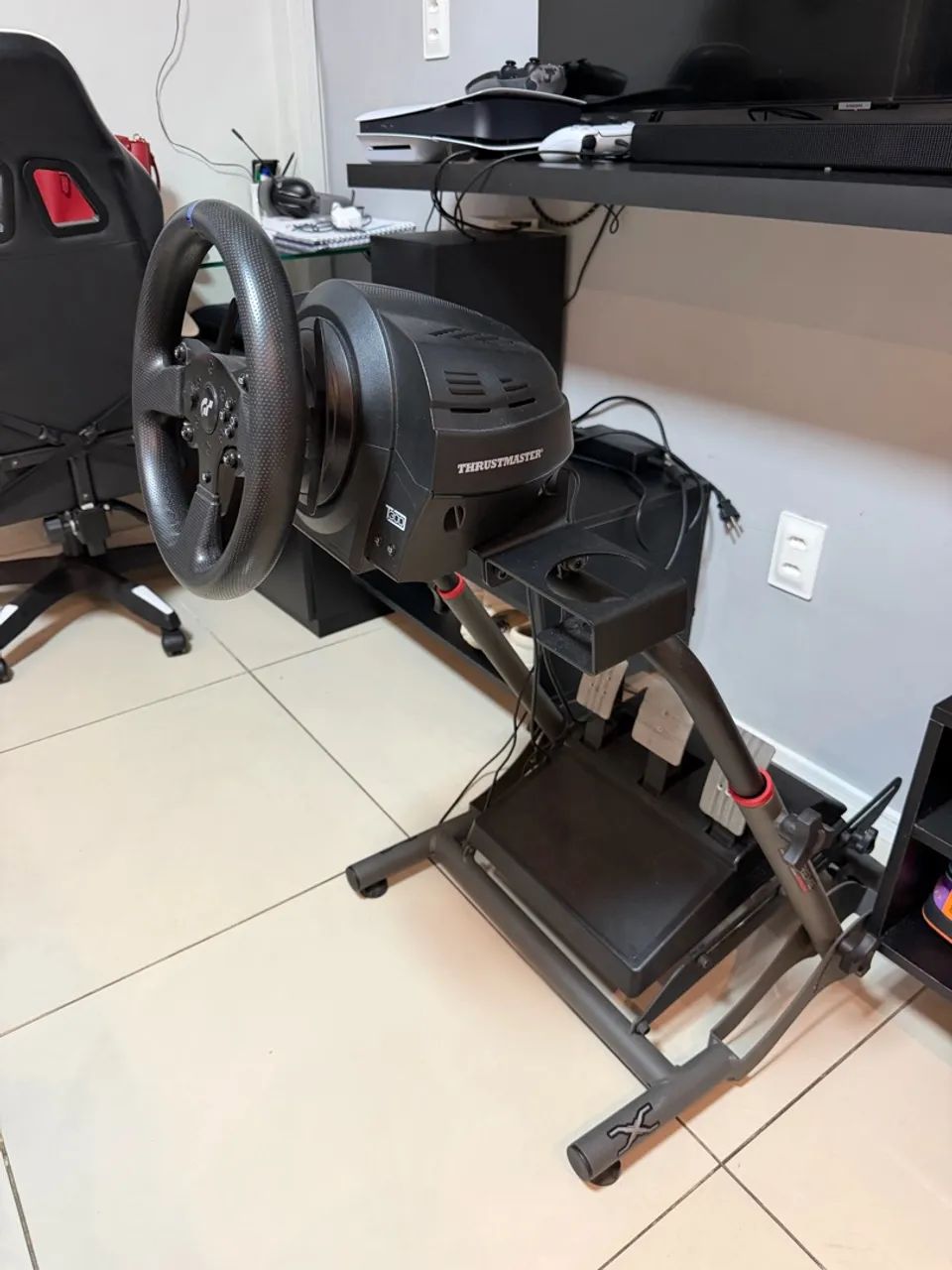 Simulador Thrustmaster + Cockpit Extreme Simracing - Foto 2