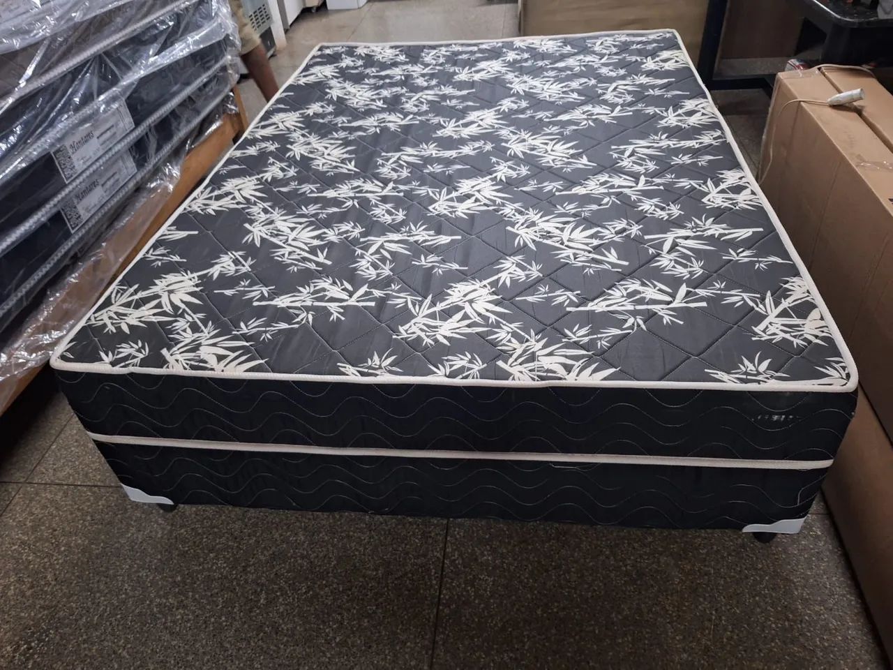 Cama box de casal de espuma  - Foto 2