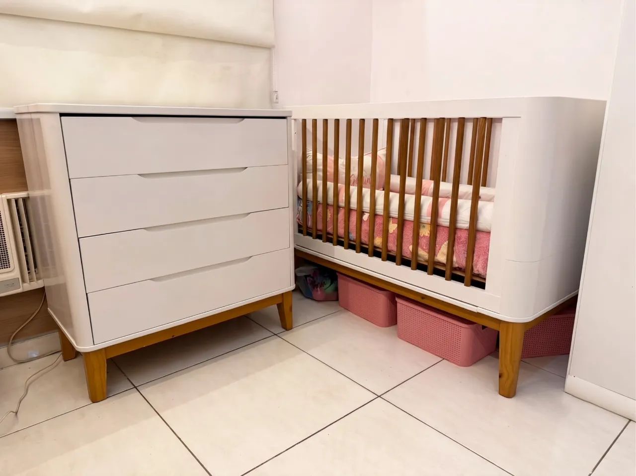 Berço Mini Cama e Cômoda infantil - Boom Classic - Foto 2